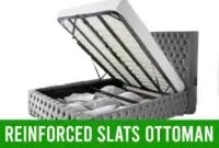 Reinforced Slats Ottoman (Comes with lid for floor) (£119.00)