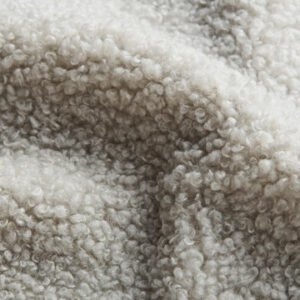 Dove Teddy Fabric