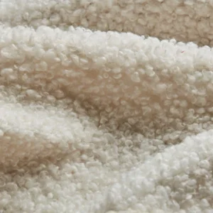Ivory Teddy Fabric