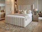 Wingback Luxury Panel Bed